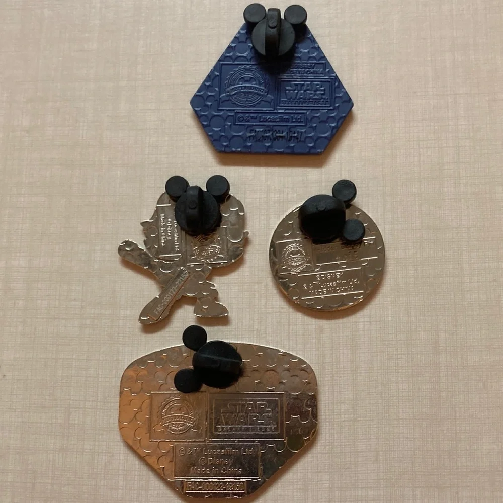 Disney’s Star Wars Trading Pins - Lot of 4